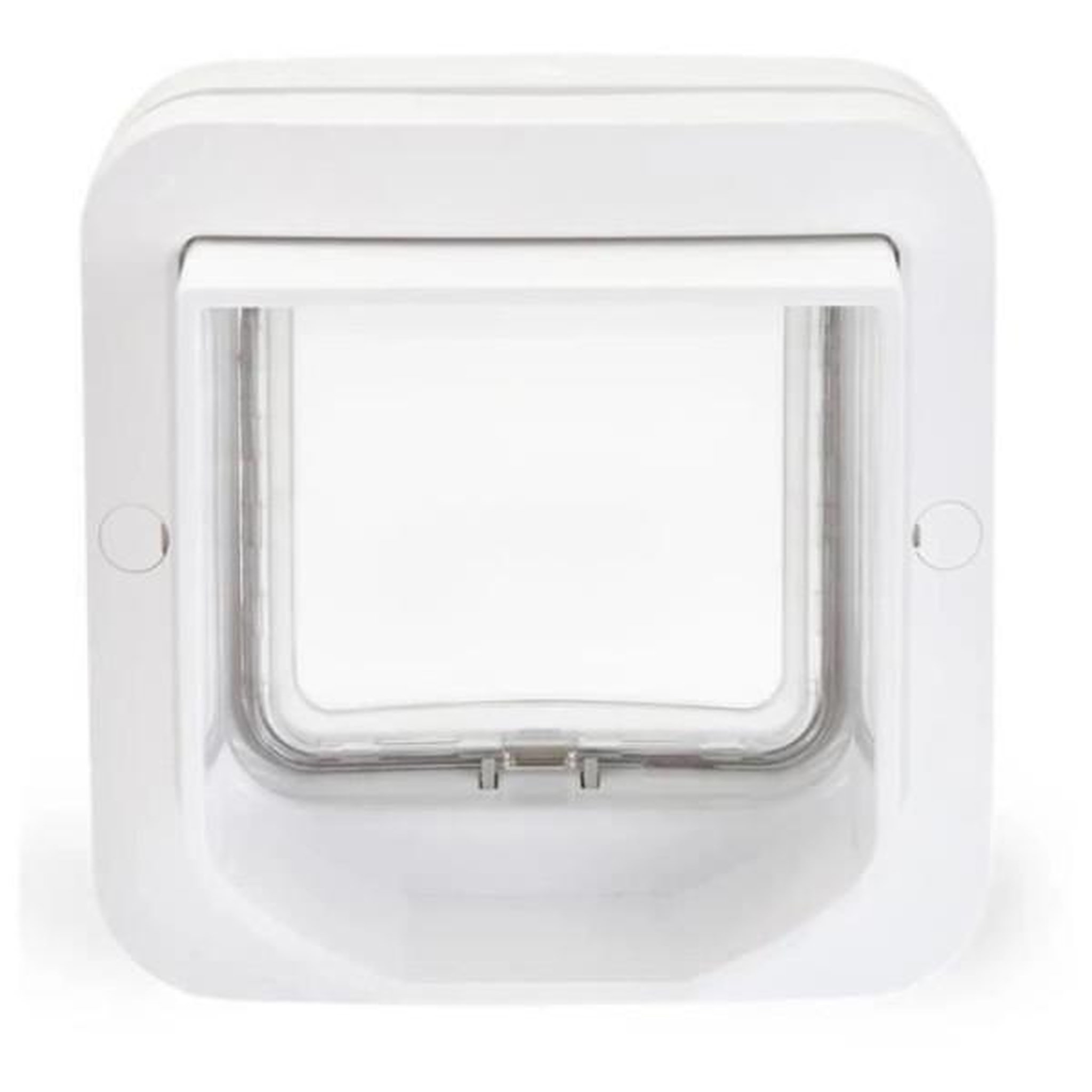 Voir la diapositive 6 : ALLIBERT SUREFLAP Chatiere a puce électronique DualScan - Blanc - 142 mm x 120 mm (Mémorisation d'un maximum de 32 puces)