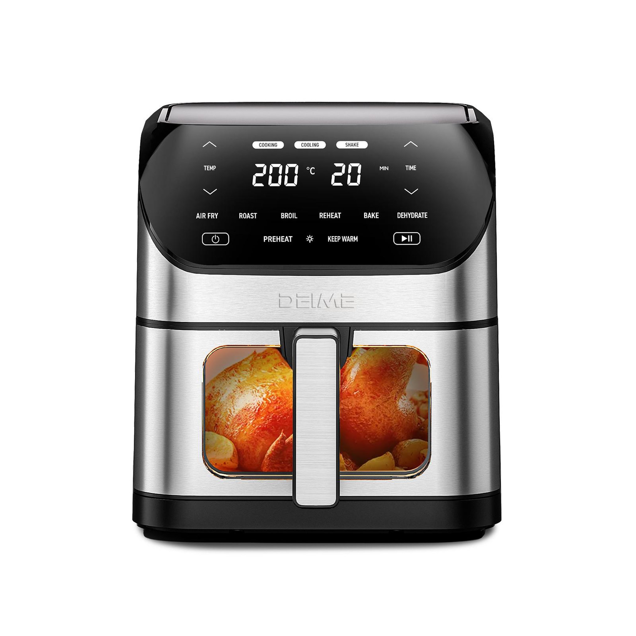 DEIME DEIME - Airfryer 7 l 1800 w 10 programmes écran tactile – noir