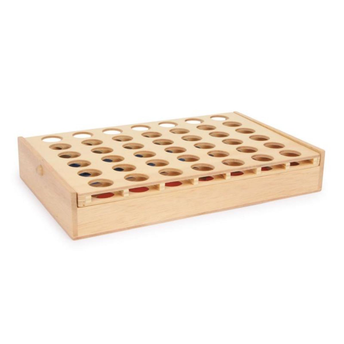 SMALL FOOT Small Foot - Four in a Line Travel Game Wood 3460