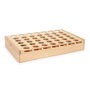 Voir la diapositive 4 : SMALL FOOT Small Foot - Four in a Line Travel Game Wood 3460