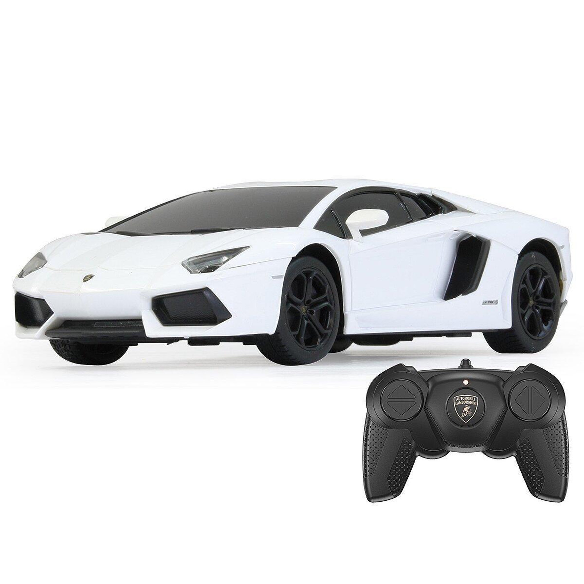 Voir la diapositive 3 : Jamara Voiture télécommandée lamborghini aventador 1:24 blanc 2,4ghz