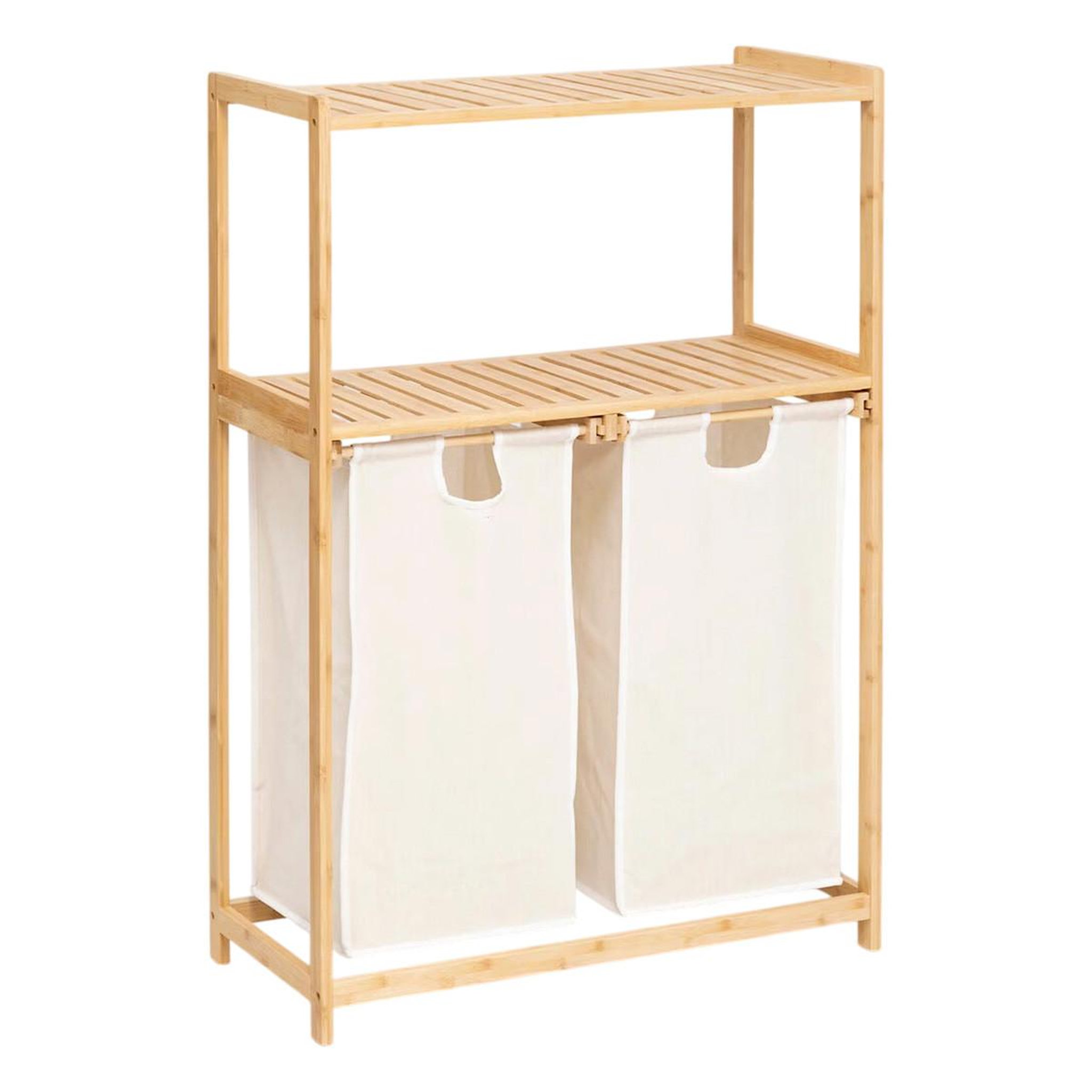 FIVE Meuble de rangement 2 paniers à linge  tidy  109cm naturel