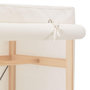 Voir la diapositive 4 : VIDAXL Garde-robe Blanc 79 x 40 x 170 cm Tissu