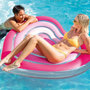 Voir la diapositive 6 : INTEX Bouée Gonflable Cœur  Ile Love  155cm Rose