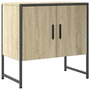 Voir la diapositive 2 : VIDAXL Armoire lavabo de salle de bain chene sonoma 60x33x60 cm