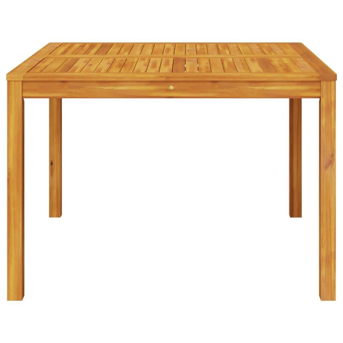 VIDAXL Table a manger de jardin 110x110x75 cm bois d'acacia massif