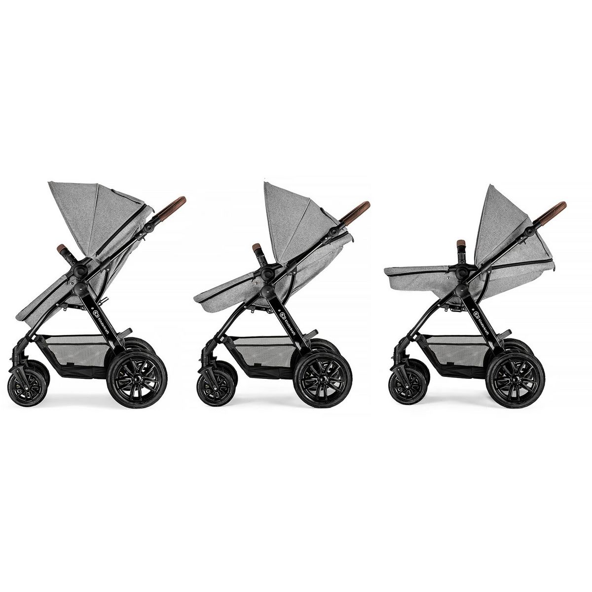 KINDERKRAFT Poussette combinée 3 en 1 - MOOV