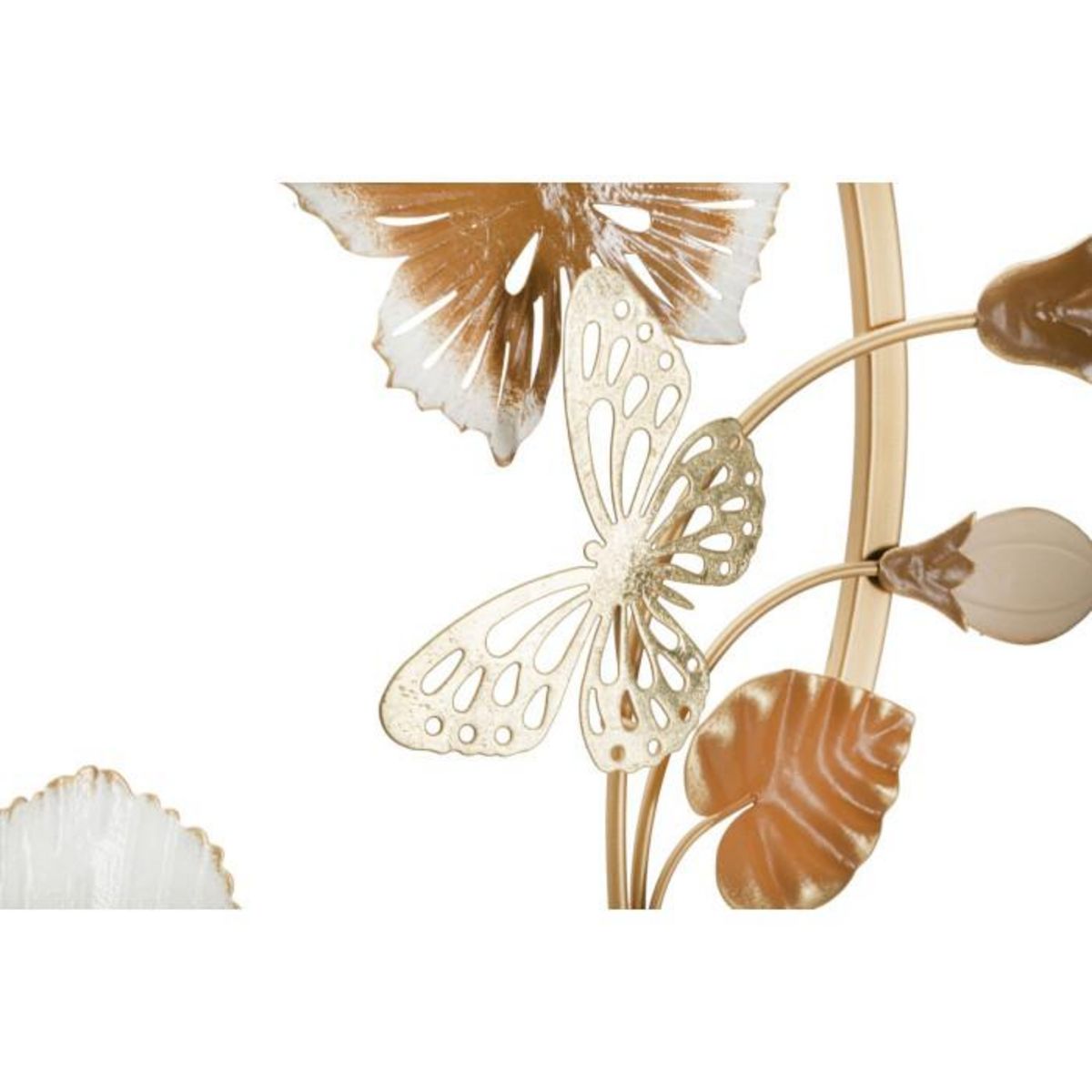 Paris Prix Décoration Murale Ronde en Métal  Rouns  63cm Multicolore