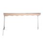 Voir la diapositive 5 : OUTSUNNY Store banne manuel inclinaison réglable aluminium polyester imperméabilisé 70L x 180l cm beige