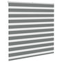 Voir la diapositive 3 : VIDAXL Store zebre gris fonce largeur du tissu 135,9 cm polyester