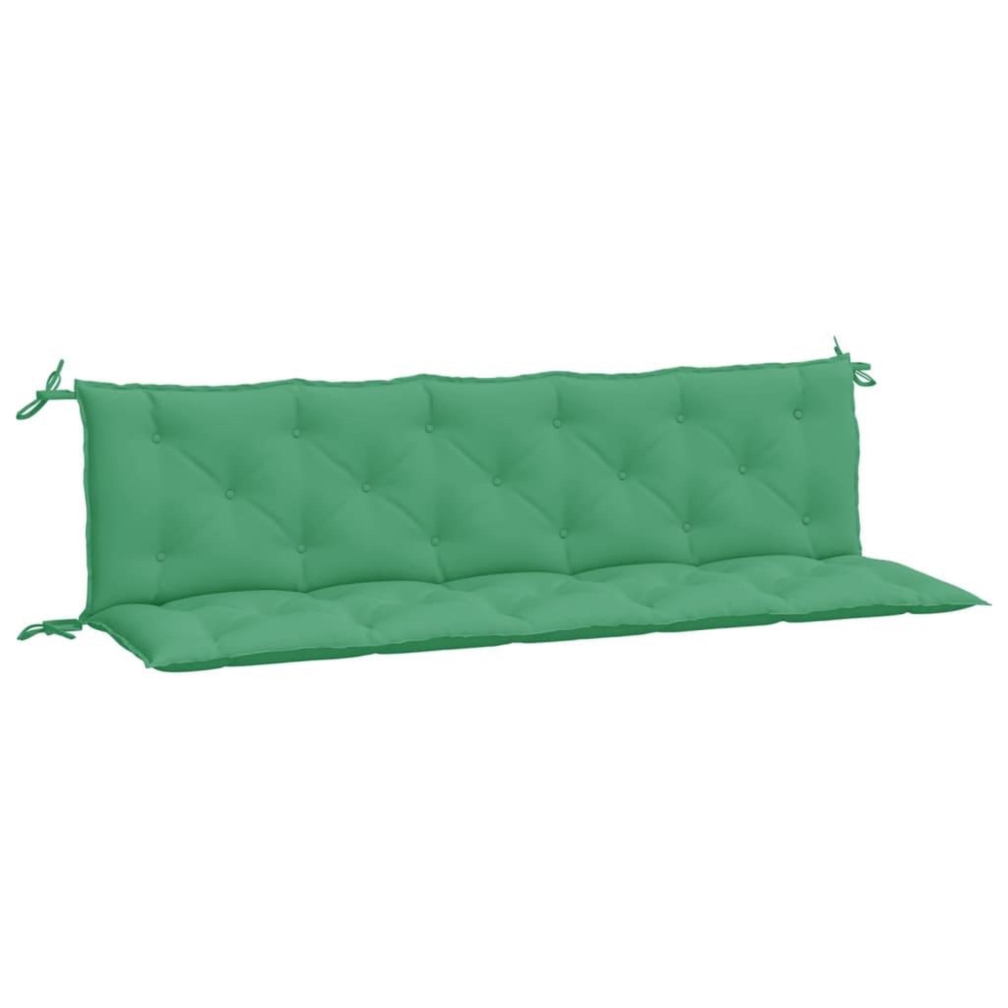 Voir la diapositive 2 : VIDAXL Coussins de banc jardin lot de 2 vert 180x50x7 cm tissu Oxford