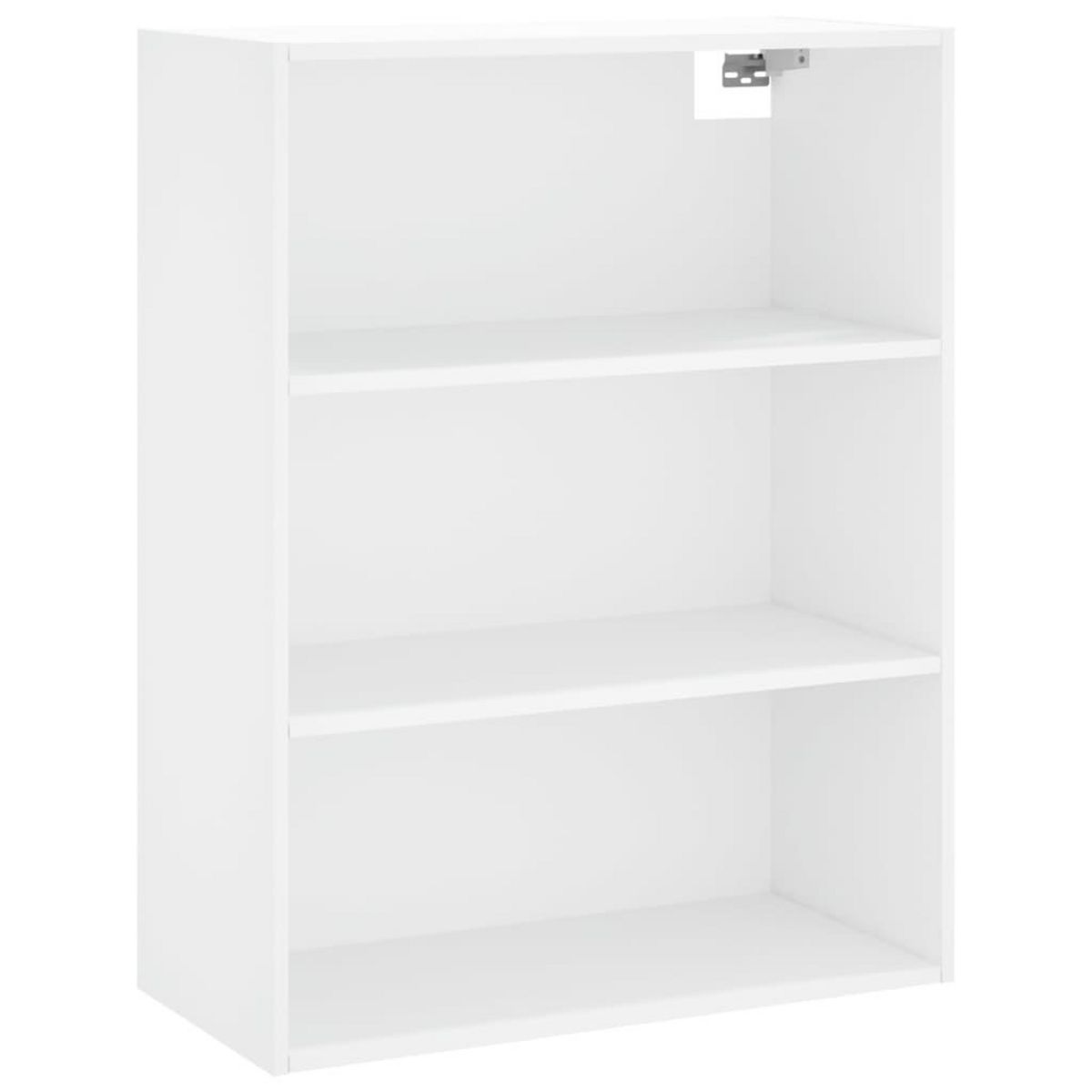 VIDAXL Buffet haut Blanc 69,5x34x180 cm Bois d'ingenierie