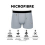 Voir la diapositive 2 : PIERRE CARDIN Lot de 4 boxers homme en microfibre Antonio