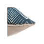 Voir la diapositive 3 : ATMOSPHERA Housse de Coussin  Chen Geo  40x40cm Bleu