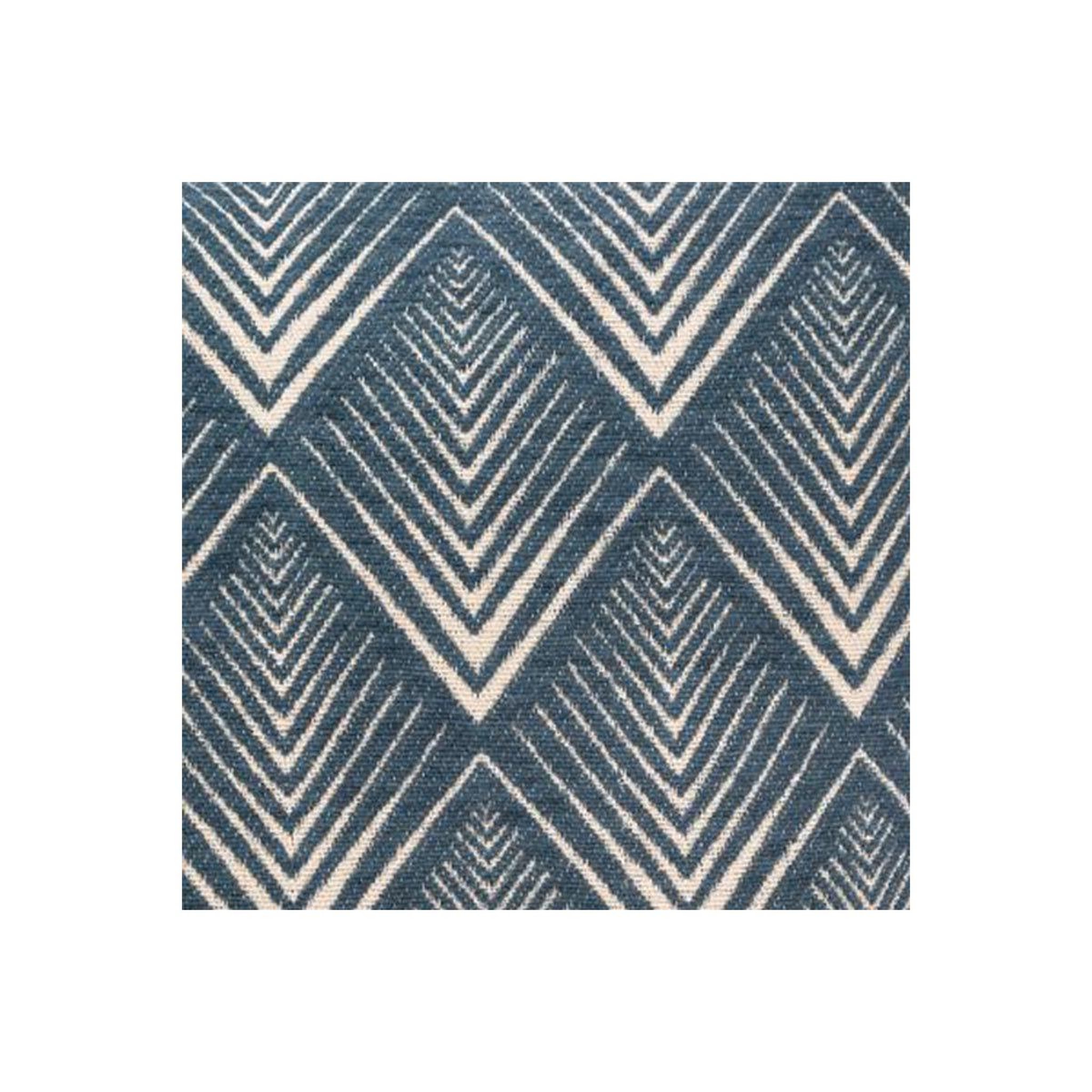 Voir la diapositive 4 : ATMOSPHERA Housse de coussin  chen geo  40x40cm bleu