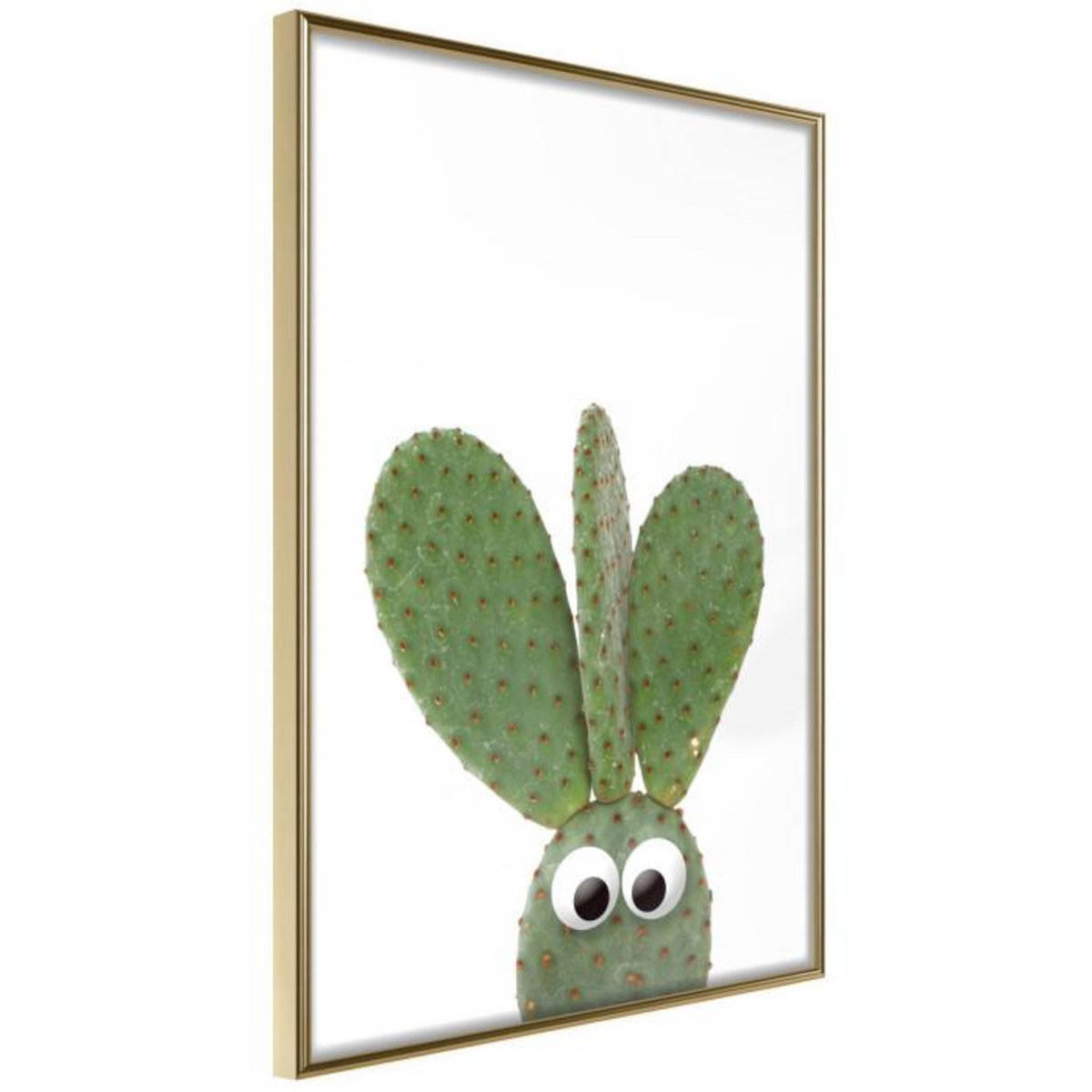 Paris Prix Affiche Murale Encadrée  Funny Cactus III