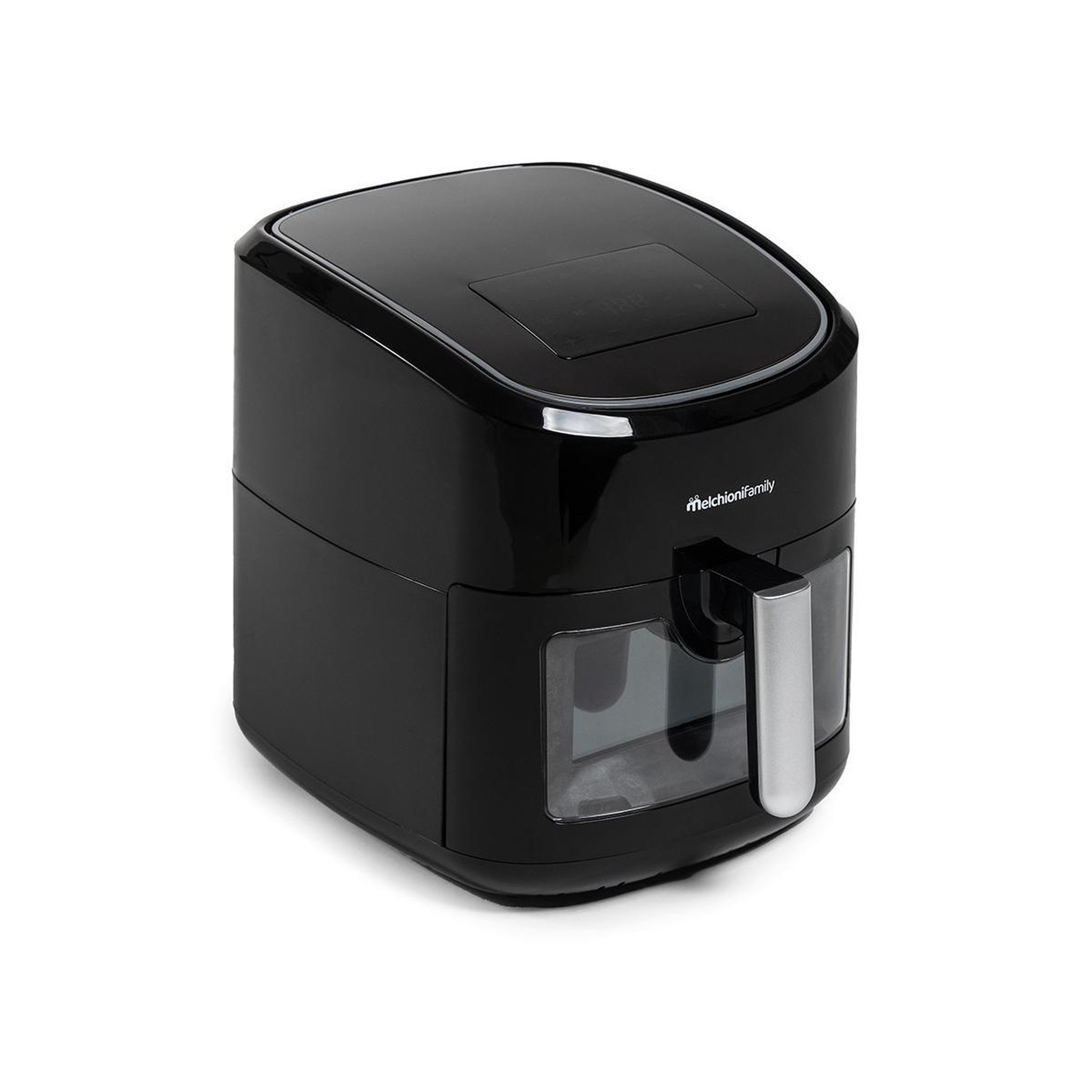 Voir la diapositive 2 : MELCHIONI FAMILY Friteuse Air Fryer Pro melchioni-family 8 litres noire