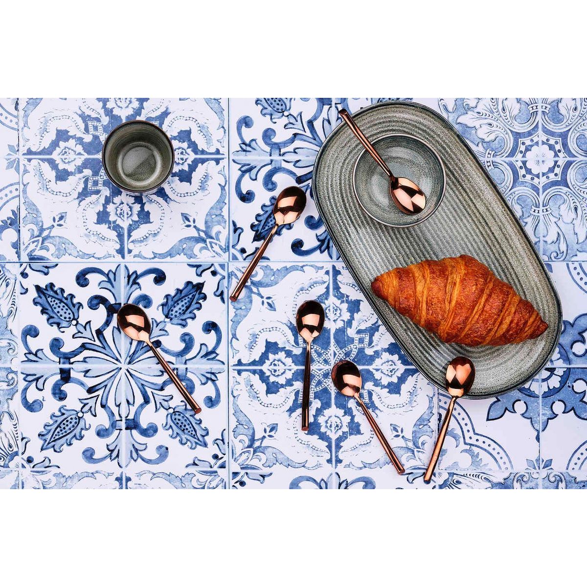 BJORN Coffret 6 petites cuillères KNUT - Copper