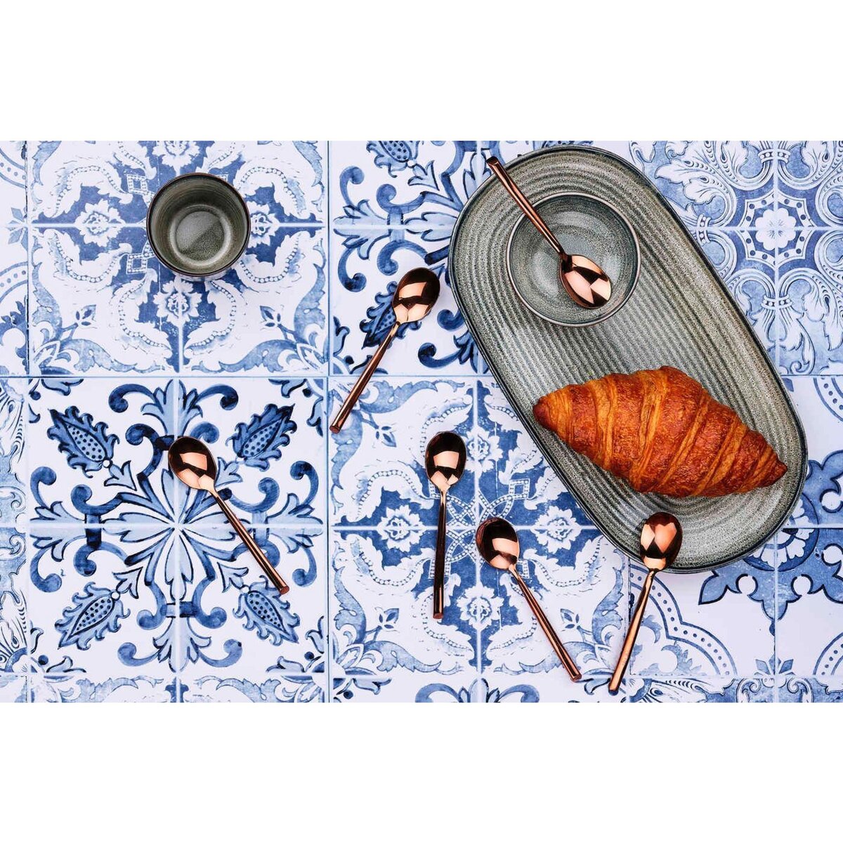 BJORN Coffret 6 petites cuillères KNUT - Copper