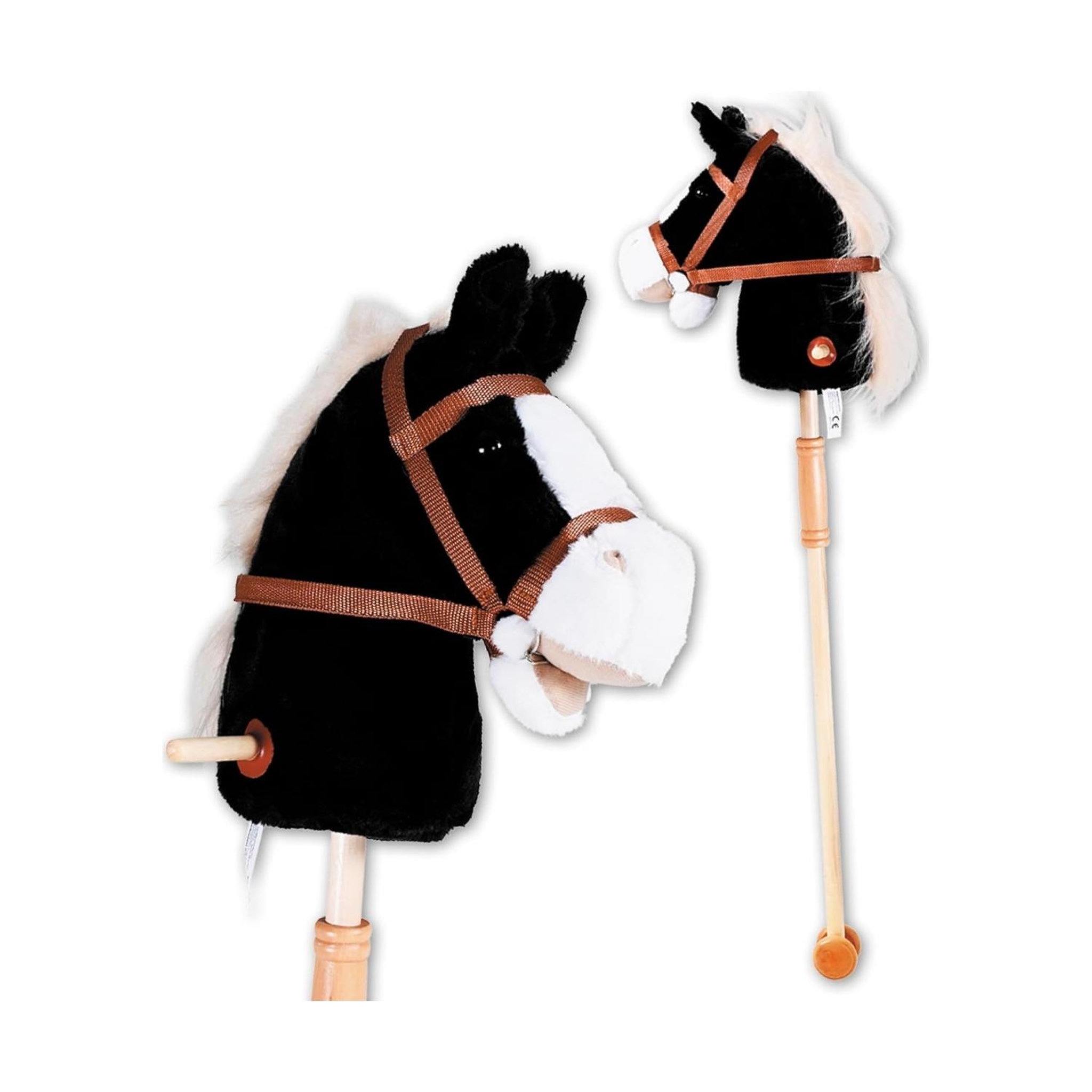 KNORRTOYS Cheval de bâton Blacky
