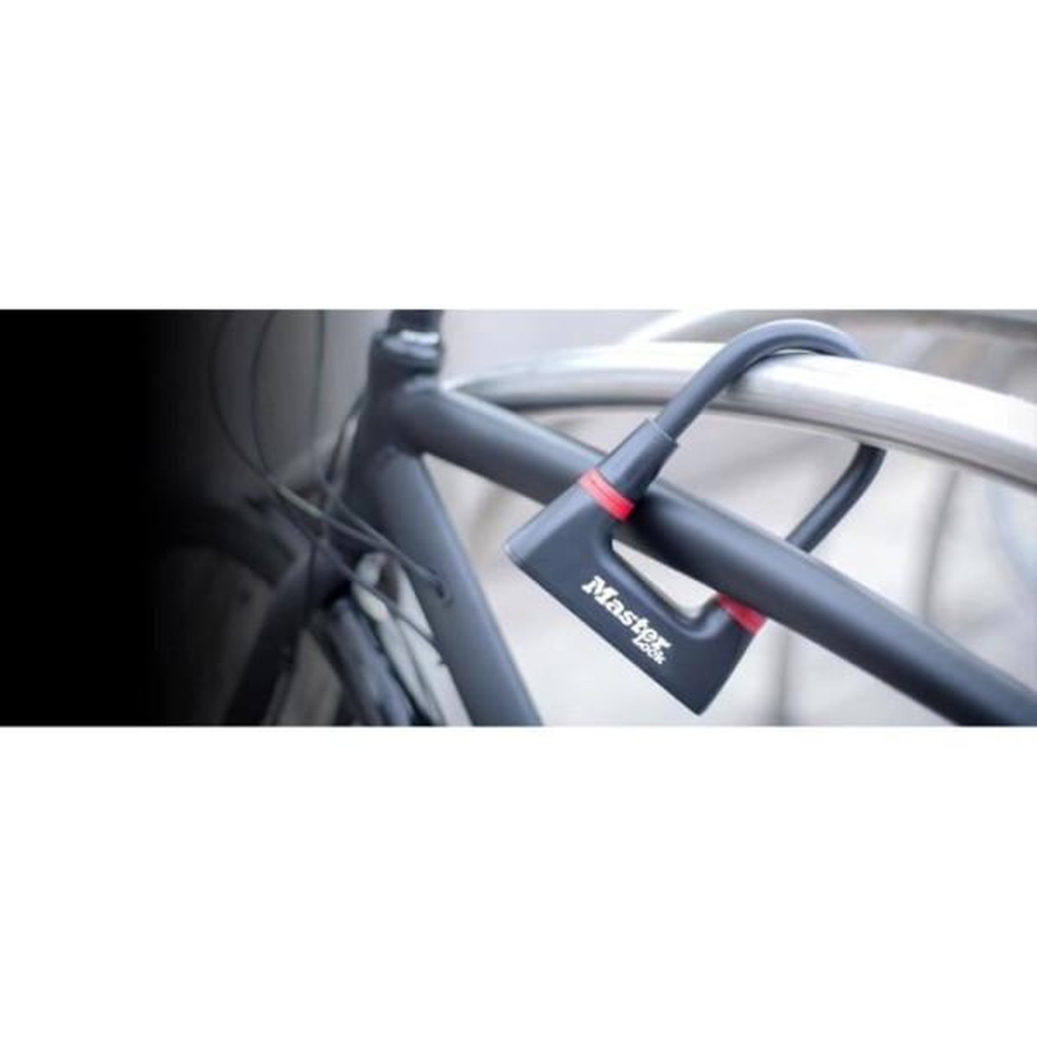 Voir la diapositive 3 : Master lock Antivol en U MASTER LOCK - Mini U - Acier cémenté - Protection contre crochetage - Vélo loisir