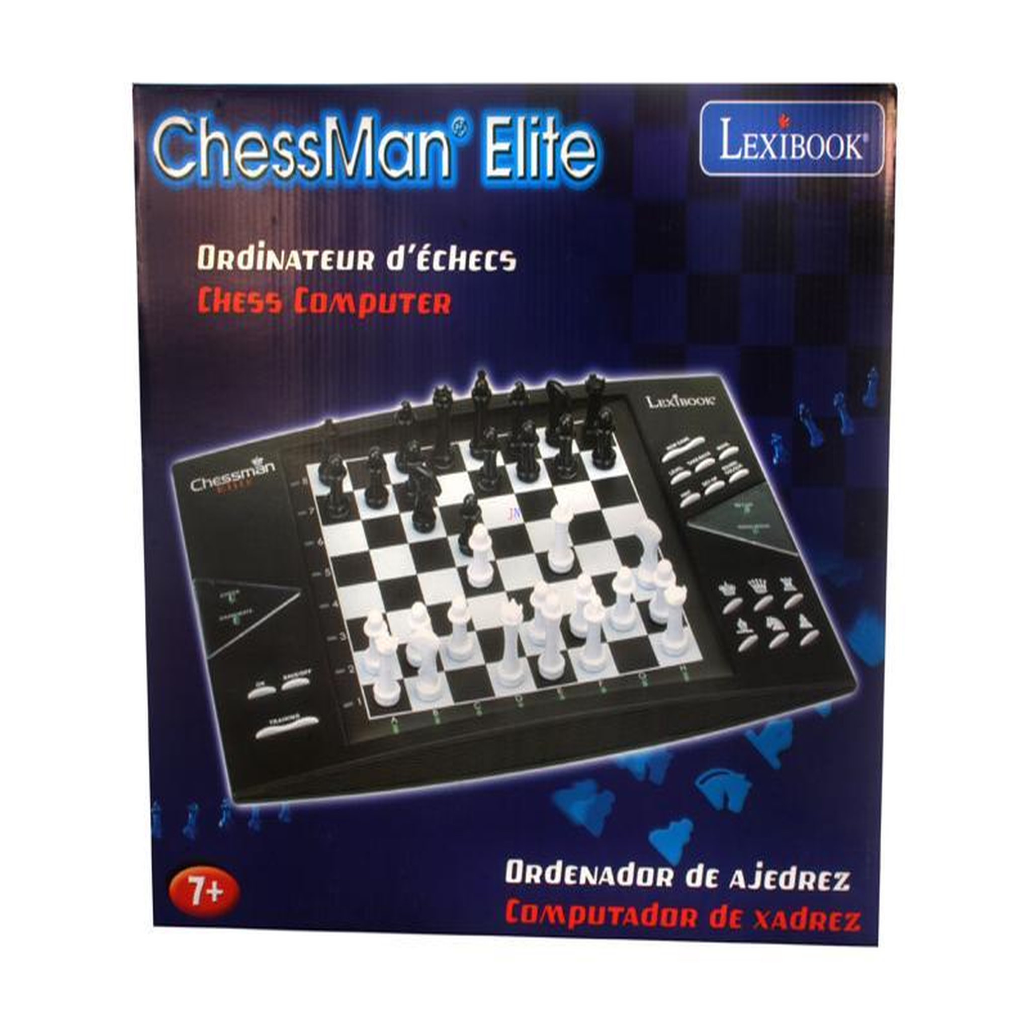 Voir la diapositive 2 : LEXIBOOK Jeu d'échecs CHESSMAN Élite 