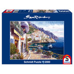 Schmidt Spiele 2000 pièces Puzzle Après-midi à Amalfi