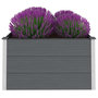 Voir la diapositive 2 : VIDAXL Lit sureleve de jardin WPC 100x100x54 cm Gris