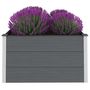 Voir la diapositive 2 : VIDAXL Lit sureleve de jardin WPC 100x100x54 cm Gris