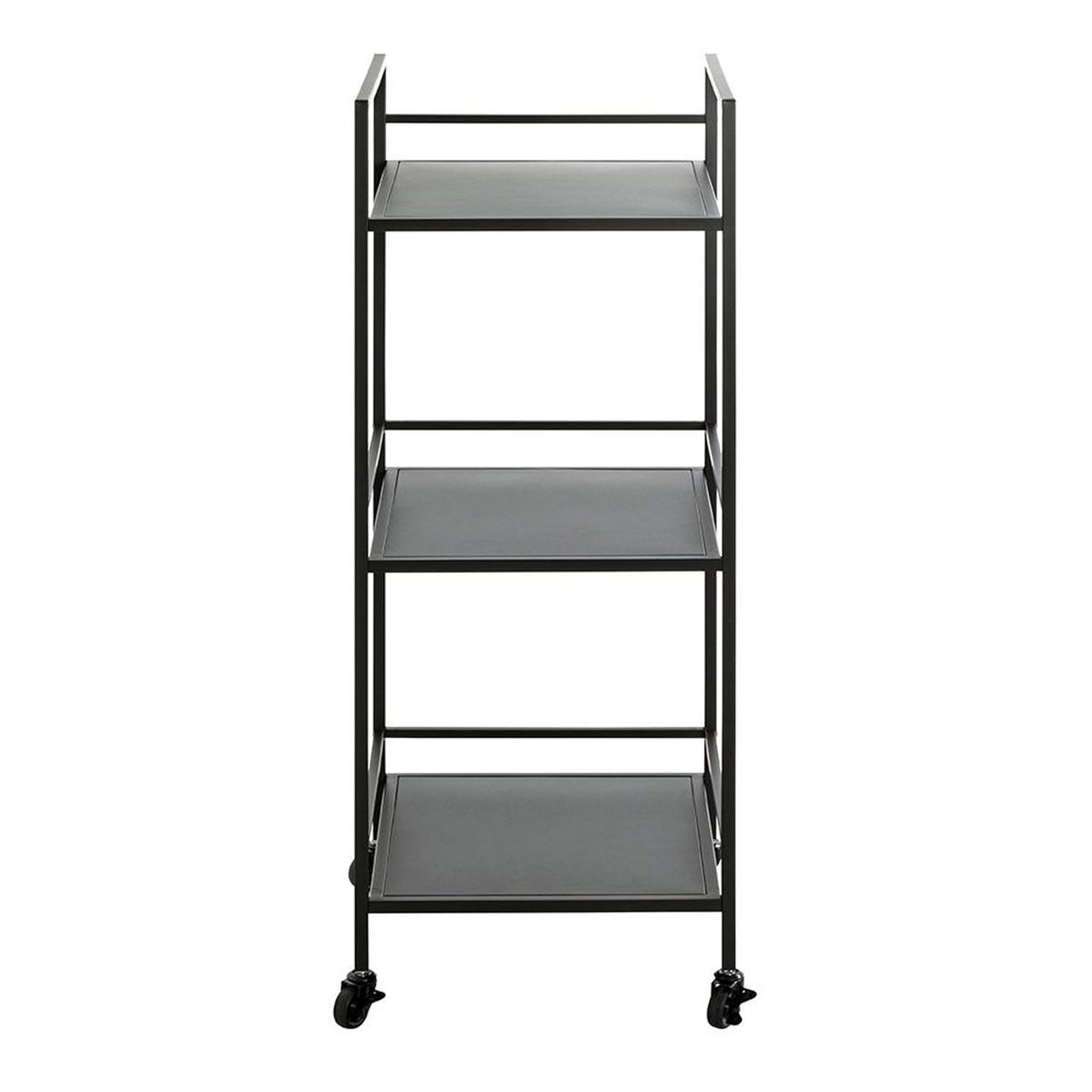 Voir la diapositive 2 : Paris Prix Desserte design 3 niveaux  annie  92cm noir