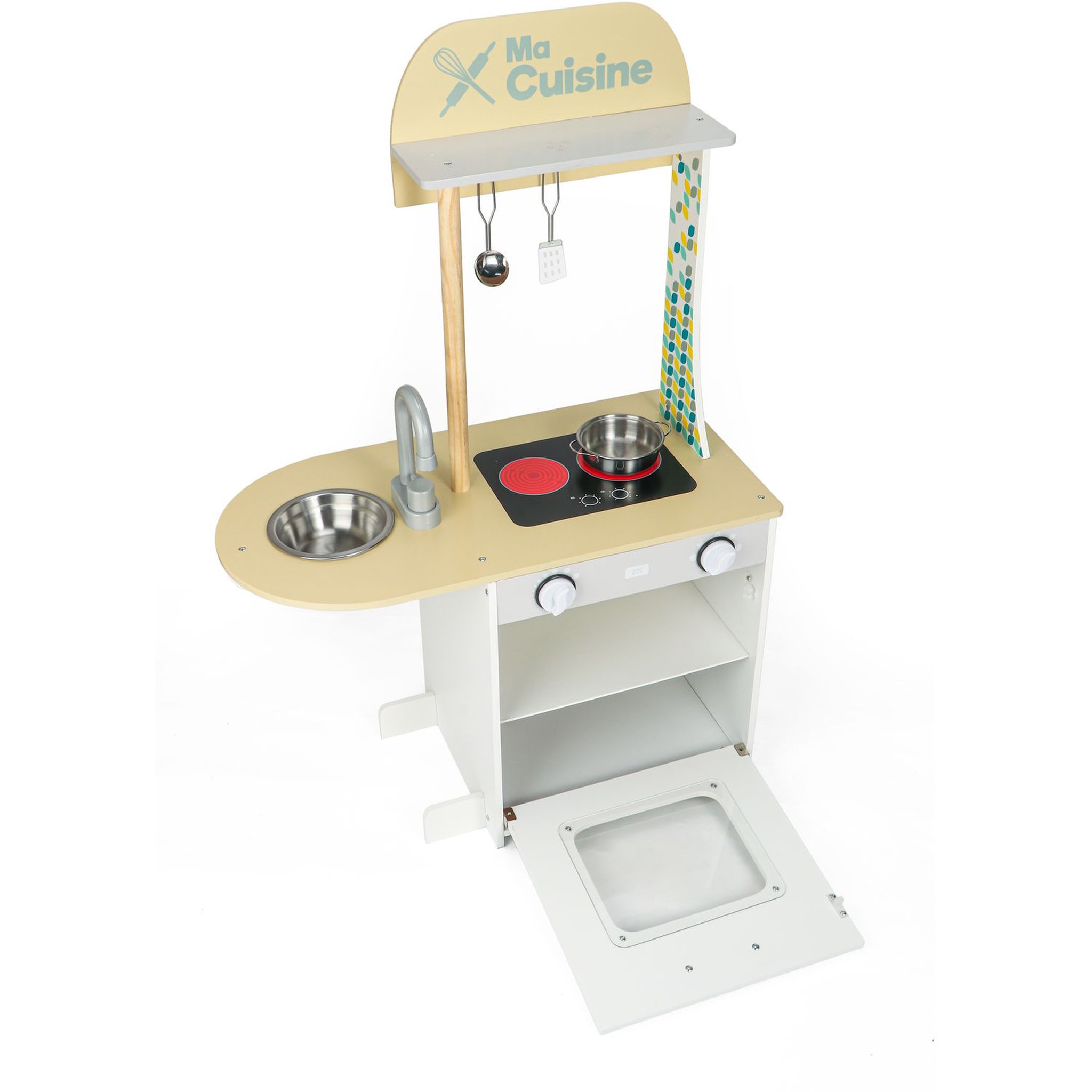 Voir la diapositive 2 : One Two Fun Ma première cuisine en bois