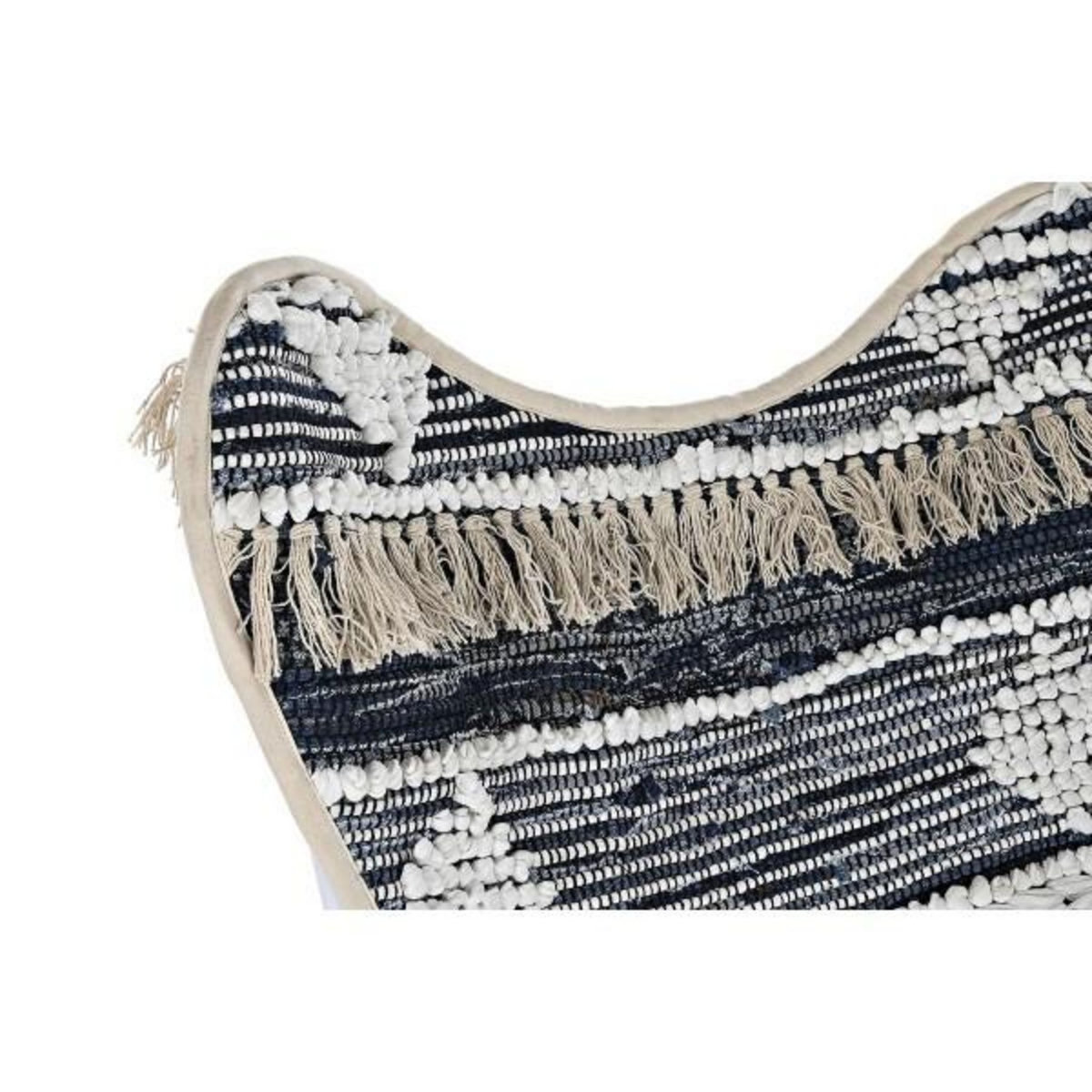 MARKET24 Chaise de jardin DKD Home Decor Blanc Noir Fer 74 x 65 x 90 cm