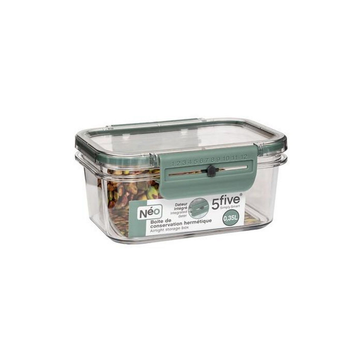 FIVE Boîte de Conservation Hermétique  Neo  0,35L Transparent