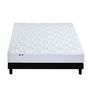 Voir la diapositive 3 : Ensemble Matelas accueil mémoire de forme+ Sommier en Kit 140 x 190 cm AZUR