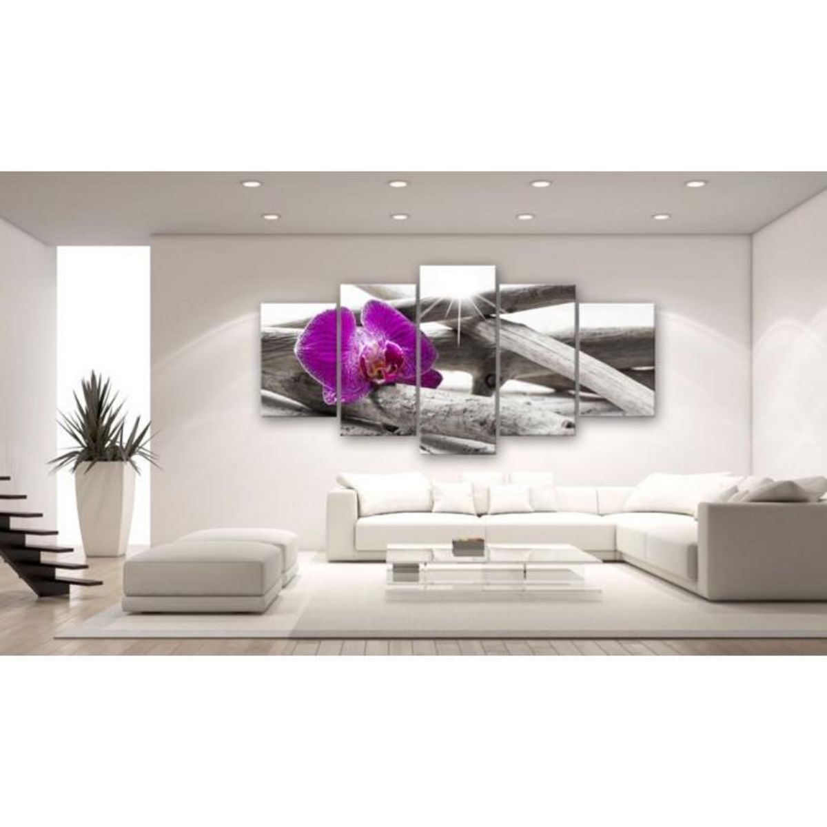 Paris Prix Tableau Imprimé  Orchid on Beach