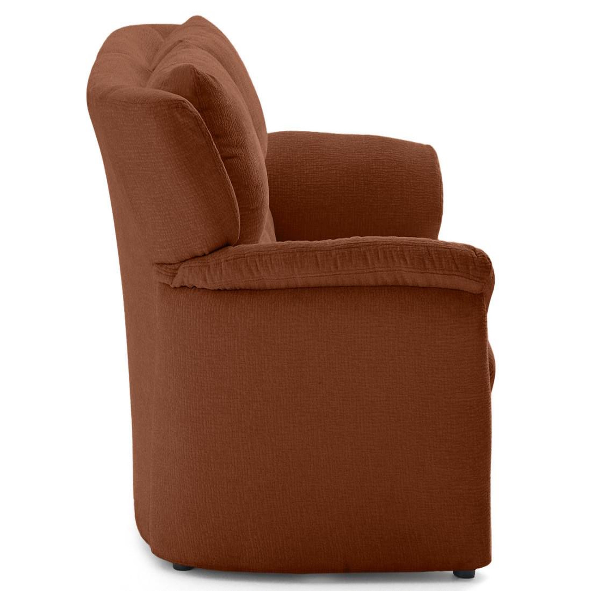 Voir la diapositive 5 : LISA DESIGN Bastille - canapé droit 2 places en tissu velours relief