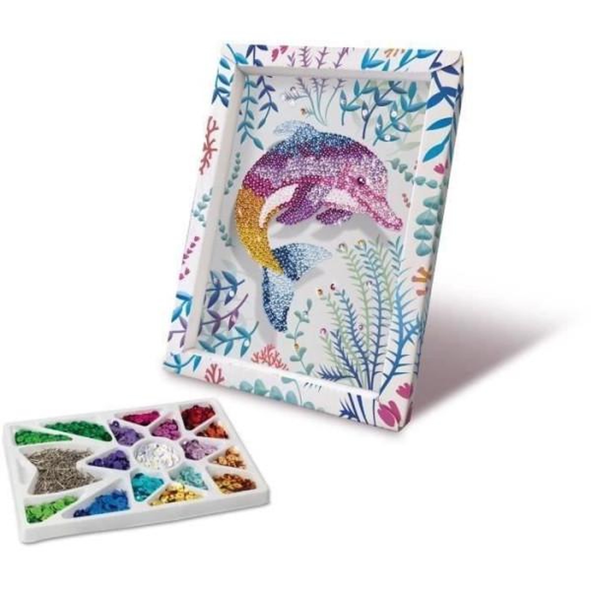 Voir la diapositive 4 : LANSAY Jeu de création - LANSAY - 20326 - Collection Sequins Dauphin