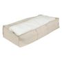 Voir la diapositive 2 : FIVE Housse de Rangement Dessous de Lit  Dressy  100cm Beige