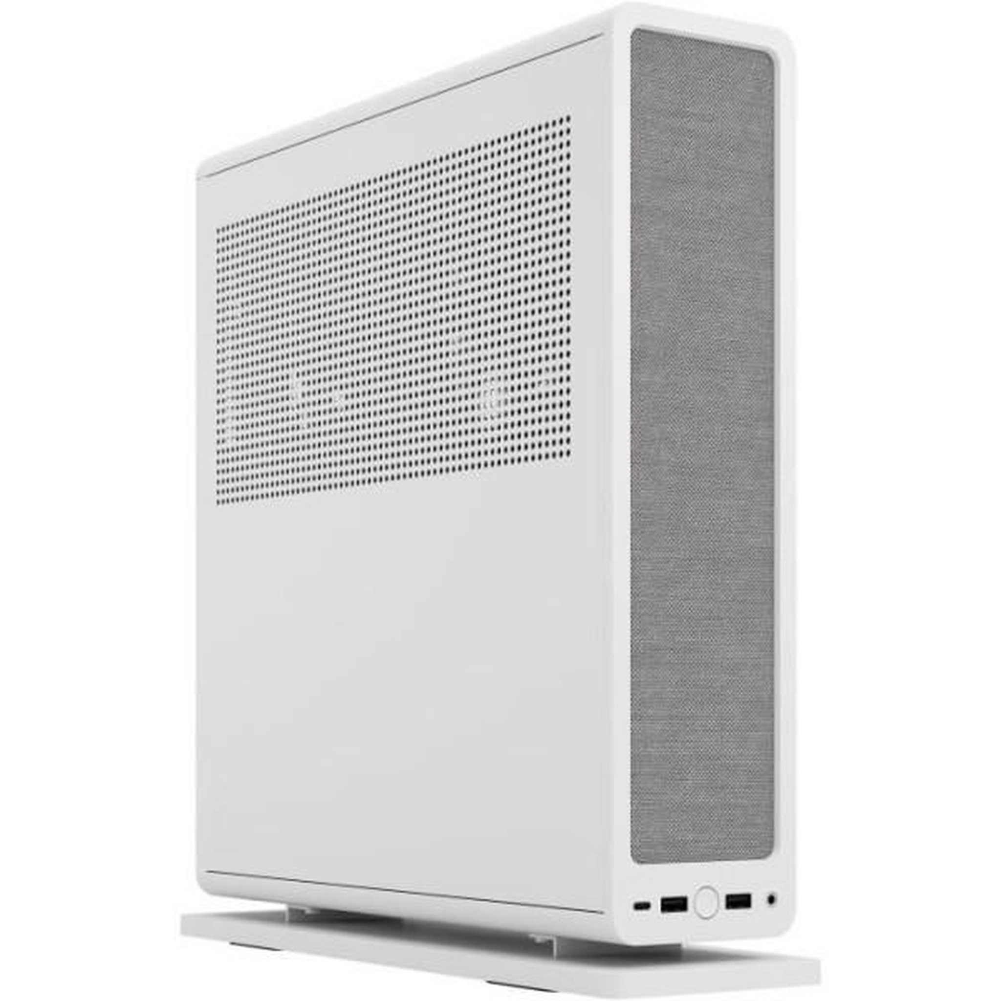 Fractal Design Boîtier Mini Tour - FRACTAL DESIGN - Ridge White mITX - PCIe 4.0 - Blanc