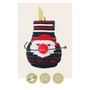 Voir la diapositive 2 : PLANT IN A BOX Amaryllis - Set de 3 - Hippeastrum 'Xmas Sweater Mix' - Bulbe de fleur - Rouge