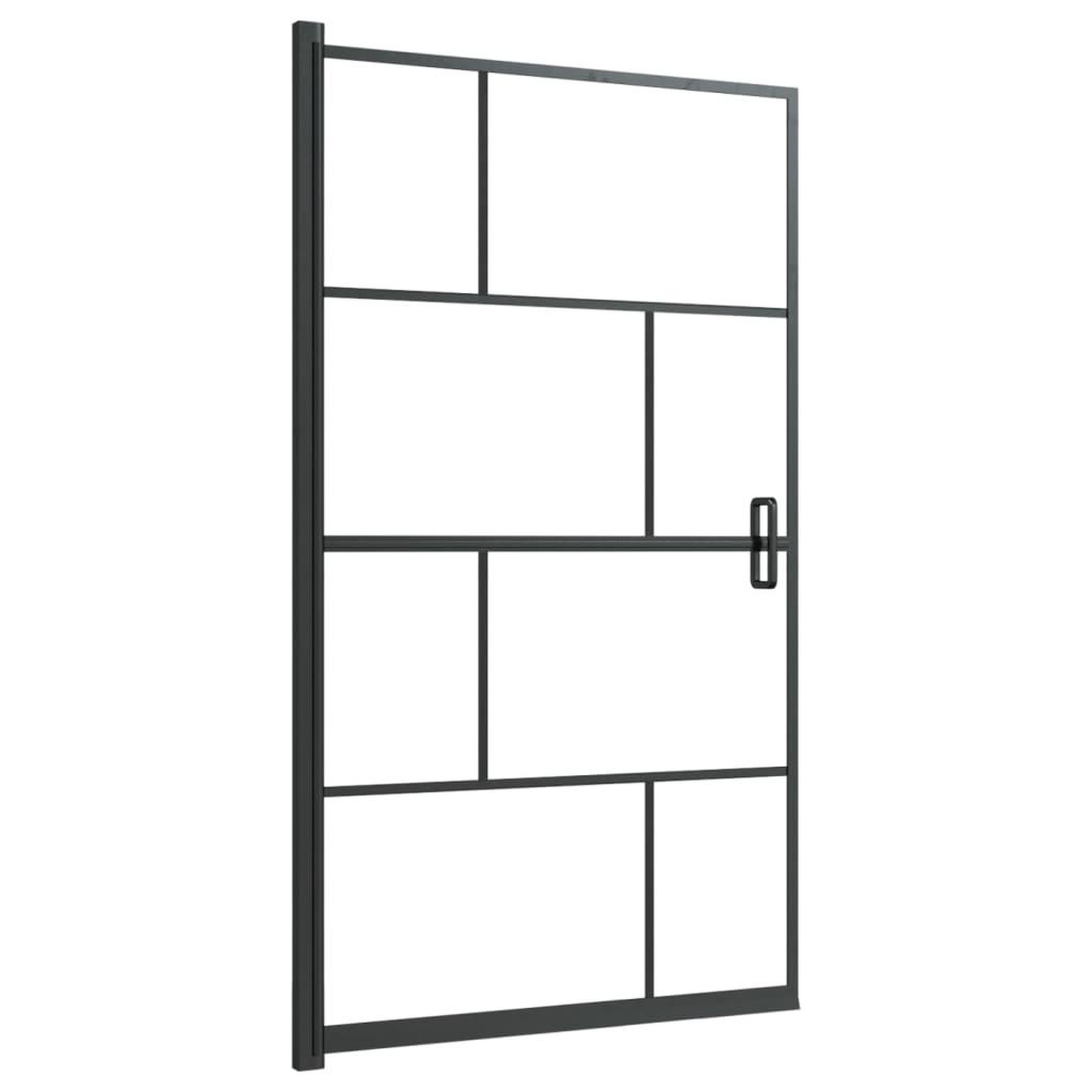 Voir la diapositive 2 : VIDAXL Cabine de douche ESG 80x140 cm Noir