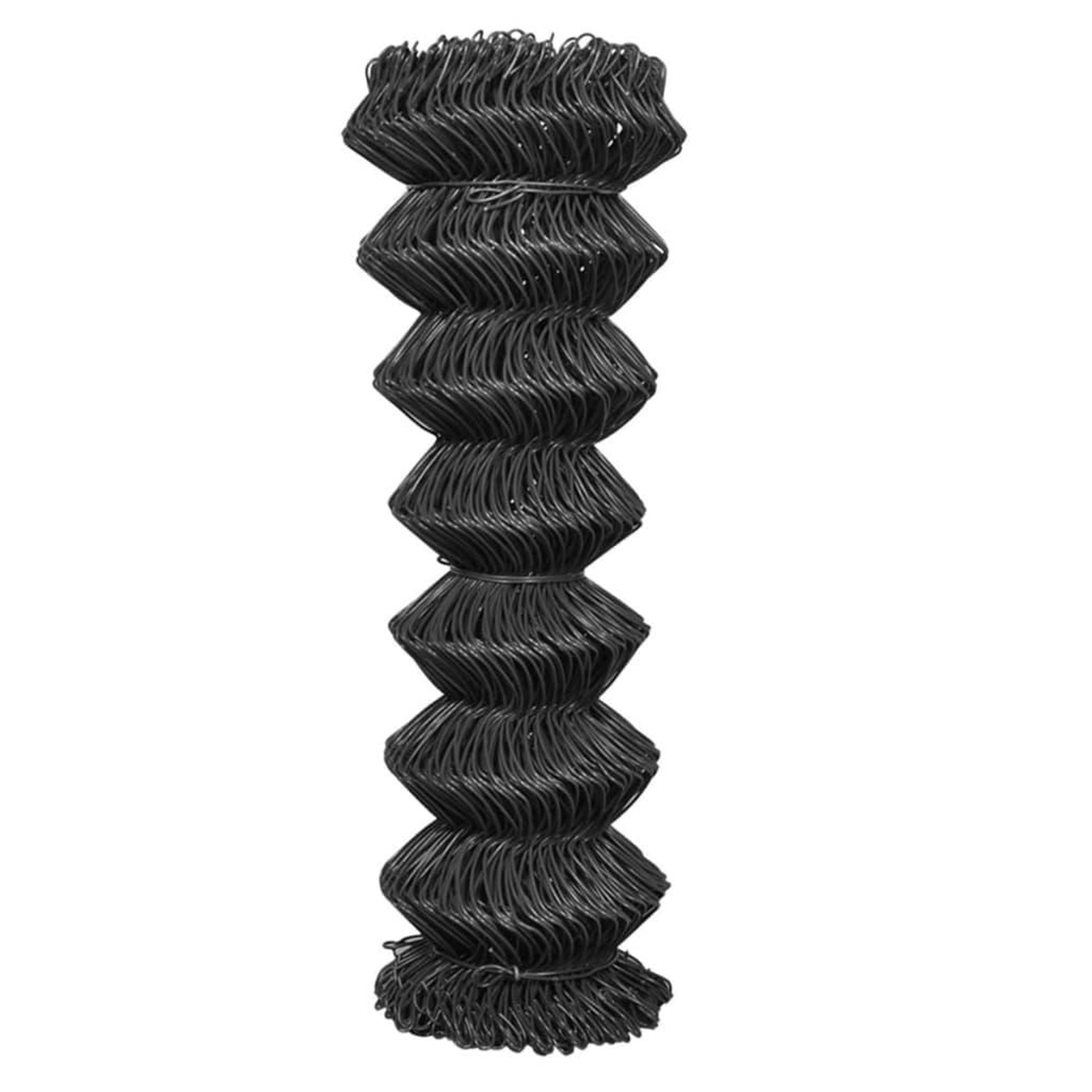 Voir la diapositive 2 : VIDAXL Cloture a mailles Acier 25 x 1,25 m Gris