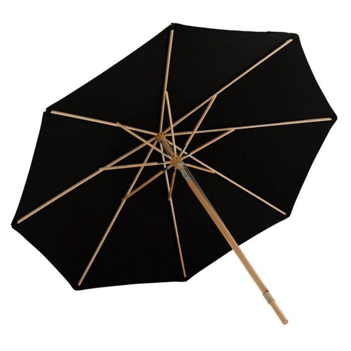 Paris Prix Parasol en Bois  Nypo  330cm Noir