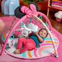 Voir la diapositive 3 : Bright Starts DISNEY BABY -MINNIE- Tapis de sol éveil bébé évolutif arche avec jouets sensoriels et musicaux, guirlande lumineuse, miroir