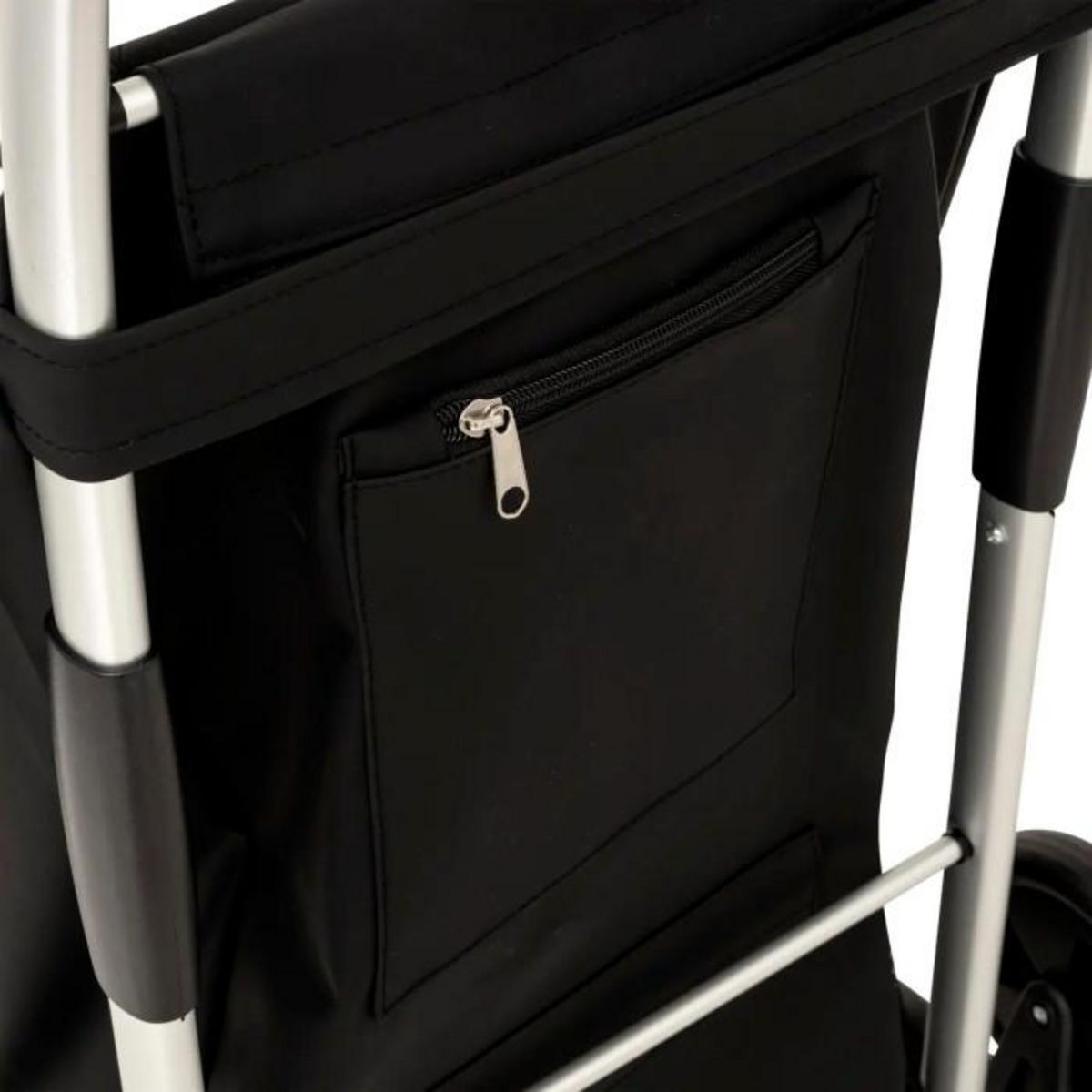 FIVE Chariot de Marché Pliable  Tout Terrain  46L Noir