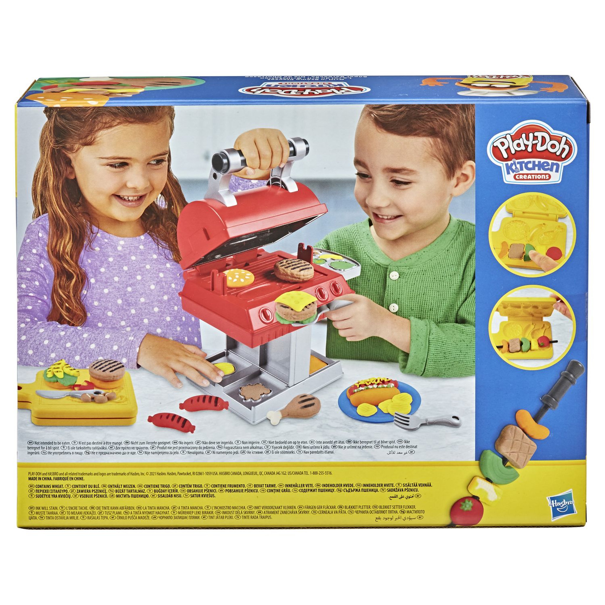 Voir la diapositive 8 : HASBRO Play-Doh Kitchen créations Le roi du grill 