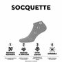 Voir la diapositive 2 : PIERRE CARDIN Lot de 6 paires de chaussettes tiges courtes Pierre Cardin