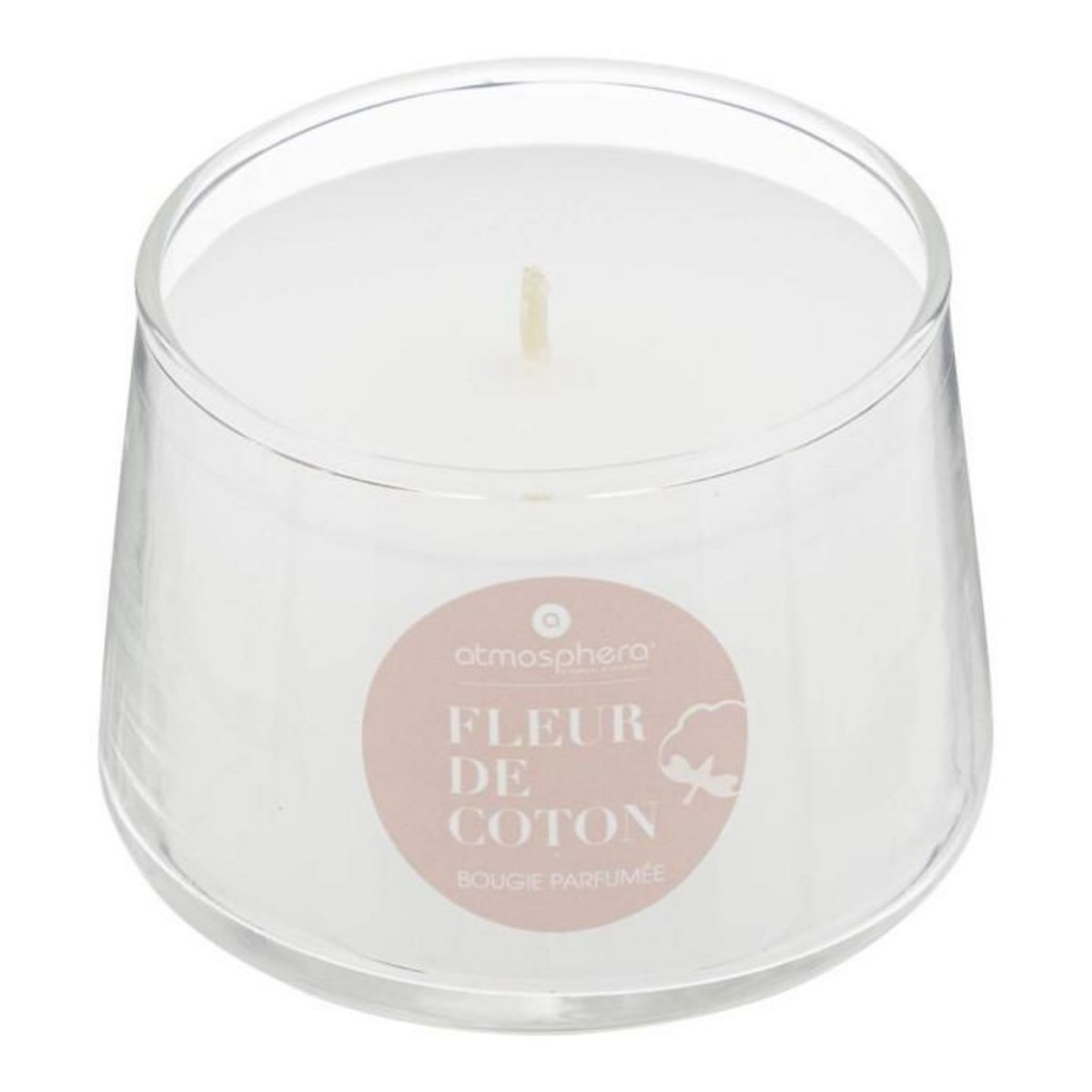 ATMOSPHERA Bougie Parfumée en Verre  Izor  110g Fleur de Coton