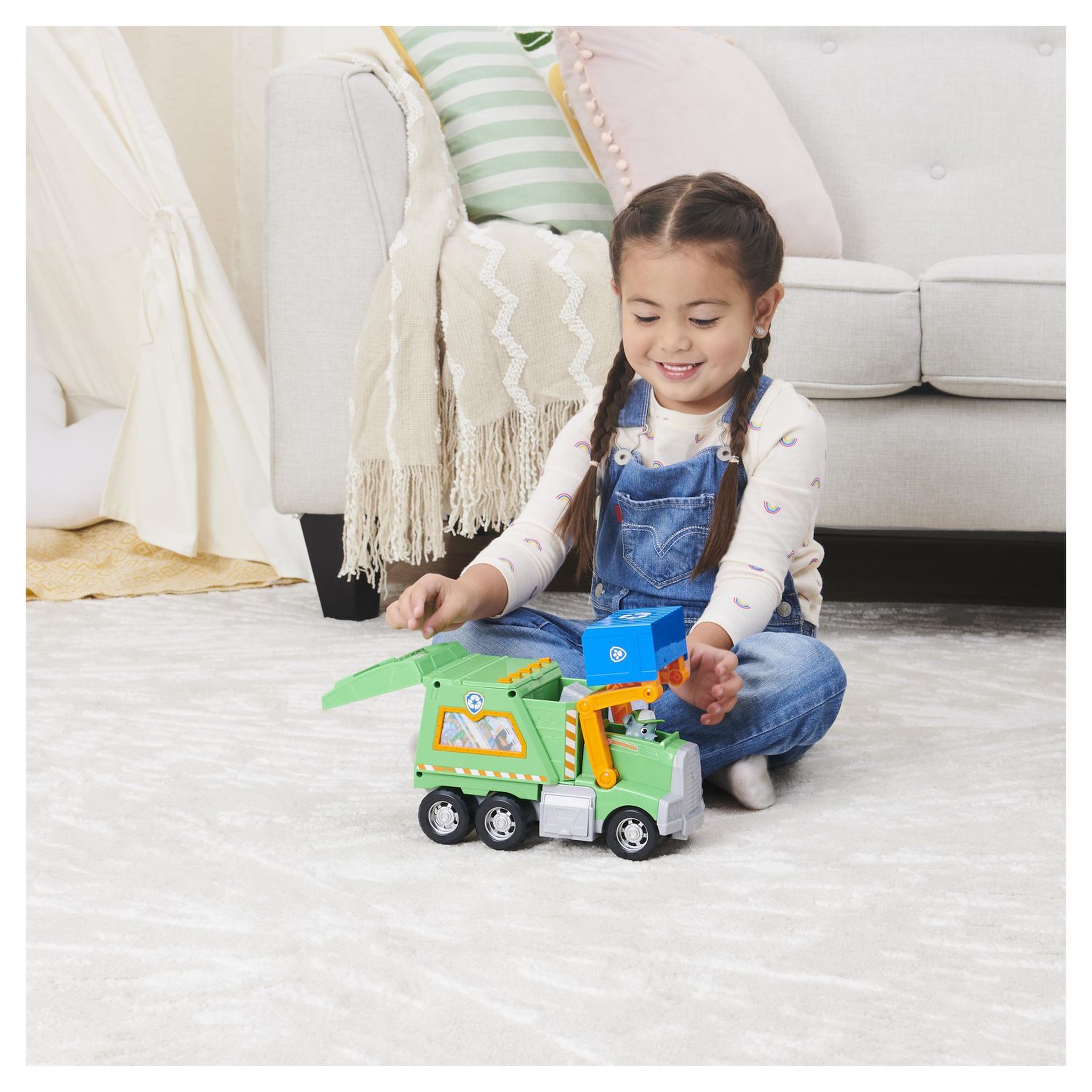 Voir la diapositive 6 : SPIN MASTER Paw Patrol Camion de recyclage avec Rocky