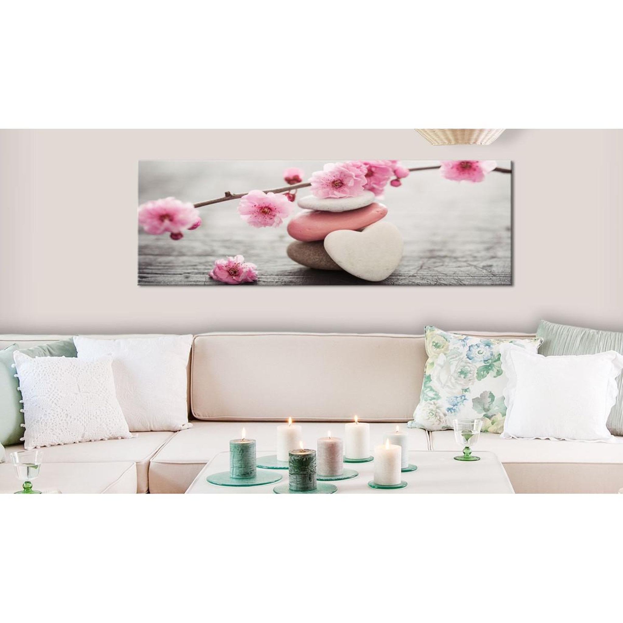 Voir la diapositive 2 : Paris Prix Tableau imprimé  zen : cherry blossoms